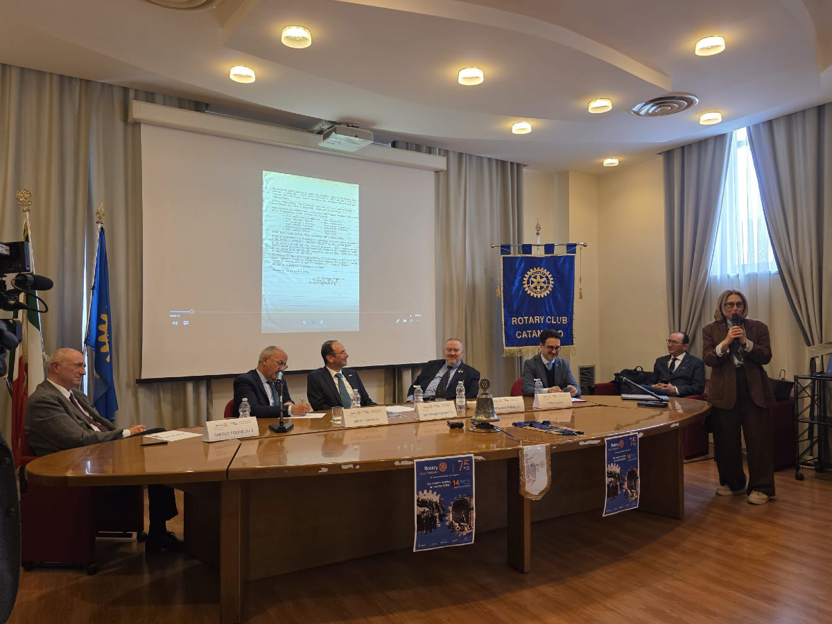 Catanzaro - Presentate le iniziative per i 75 anni del Rotary - Foto: Ufficio stampa Rotary club Catanzaro