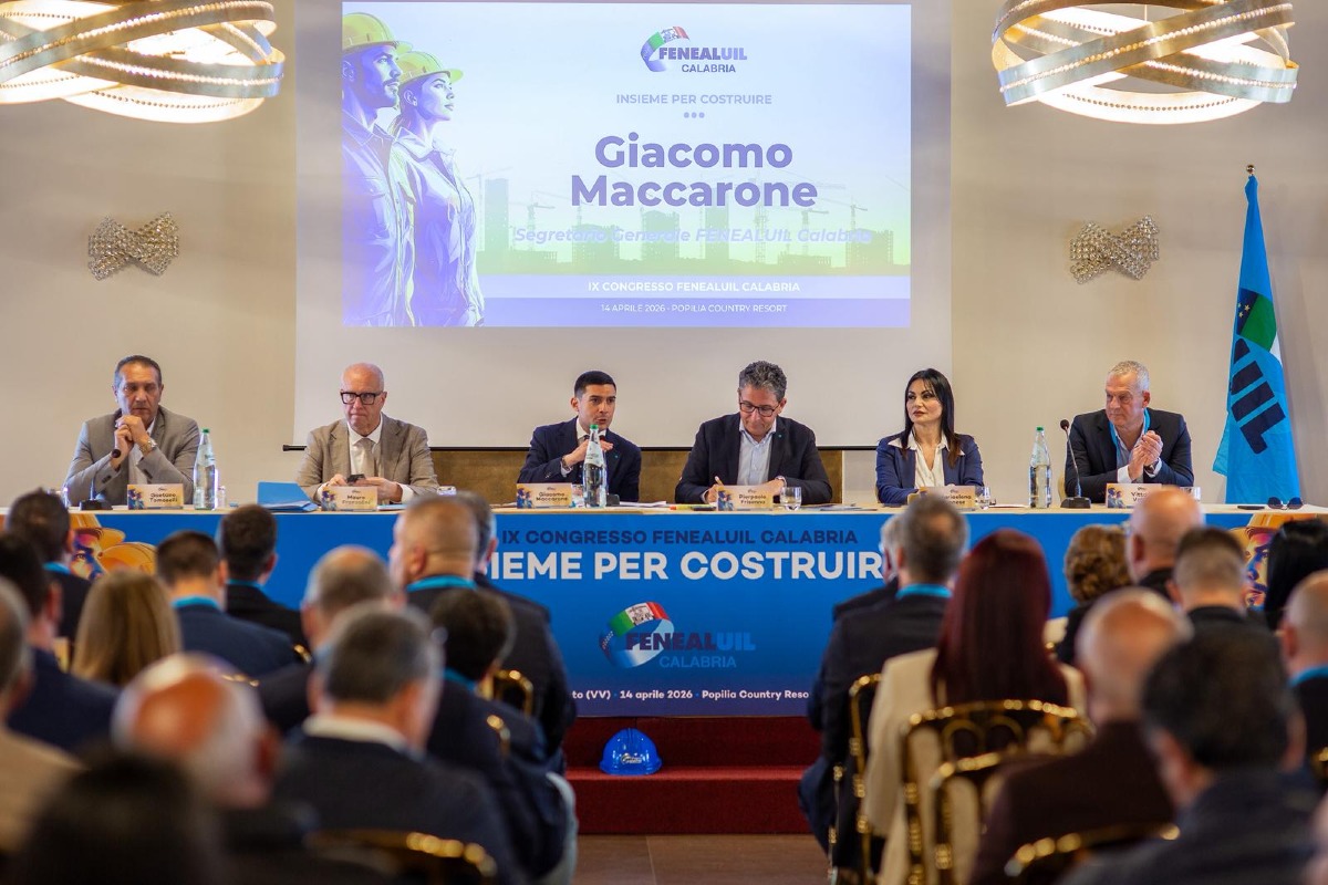 Giacomo Maccarone riconfermato alla guida della FenealUil Calabria