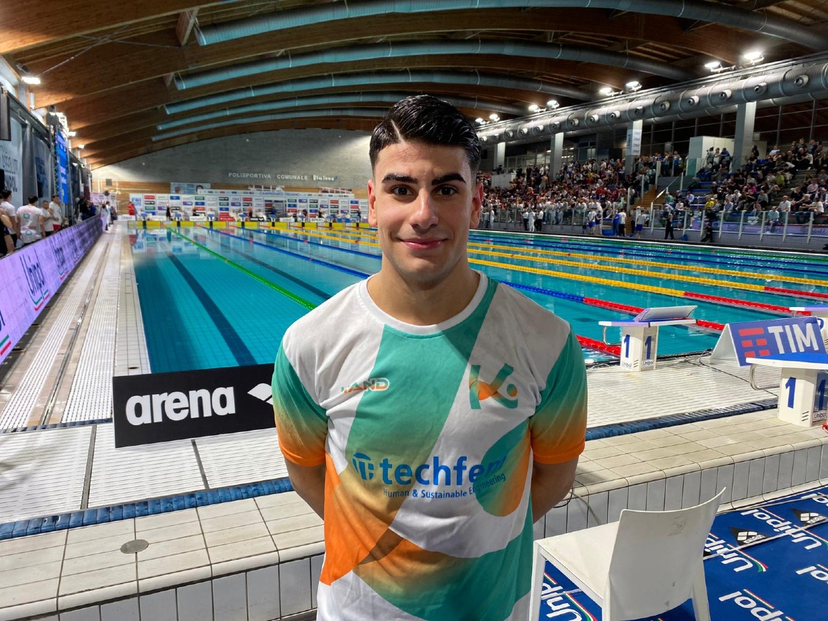 Gianluca Pittelli protagonista agli Assoluti 2026: "Stagione dura, ma i risultati ripagano il lavoro svolto" - Foto: Uff. Stampa  Kairos Nuoto Lamezia