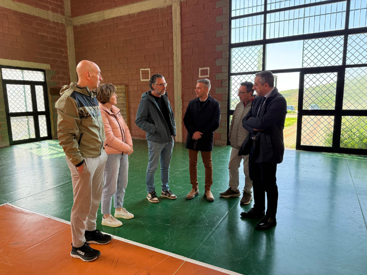 Cassano all'Ionio - Cassano, lavori in corso alla palestra dei Licei - Foto: Ufficio stampa Comune di Cassano all'Ionio