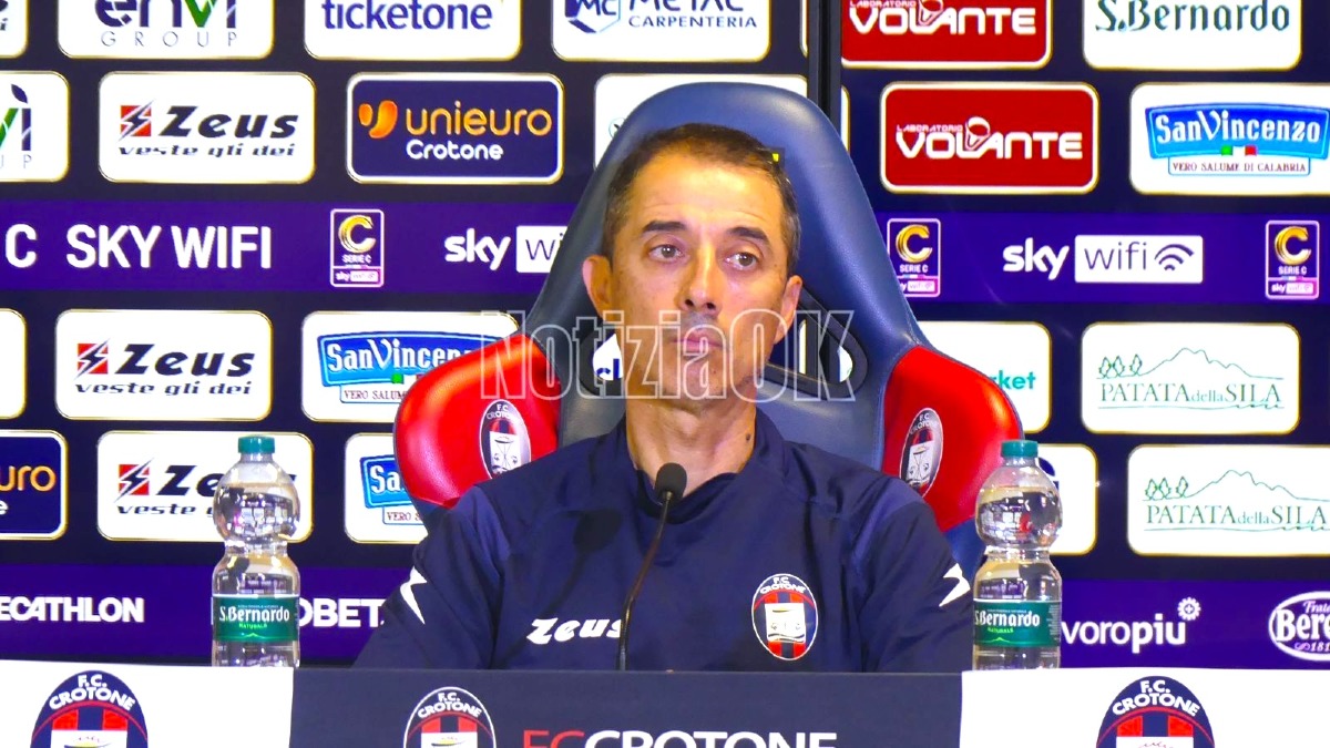 Crotone, Longo: “A Casarano senza calcoli, conta solo vincere” - Foto: Redazione 