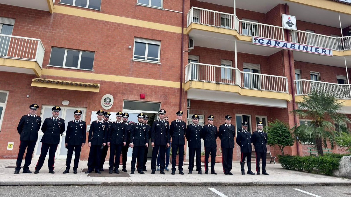 Sellia Marina, il Generale Pellegrino visita la Compagnia Carabinieri - Foto: Uff Stampa Carabinieri Catanzaro 