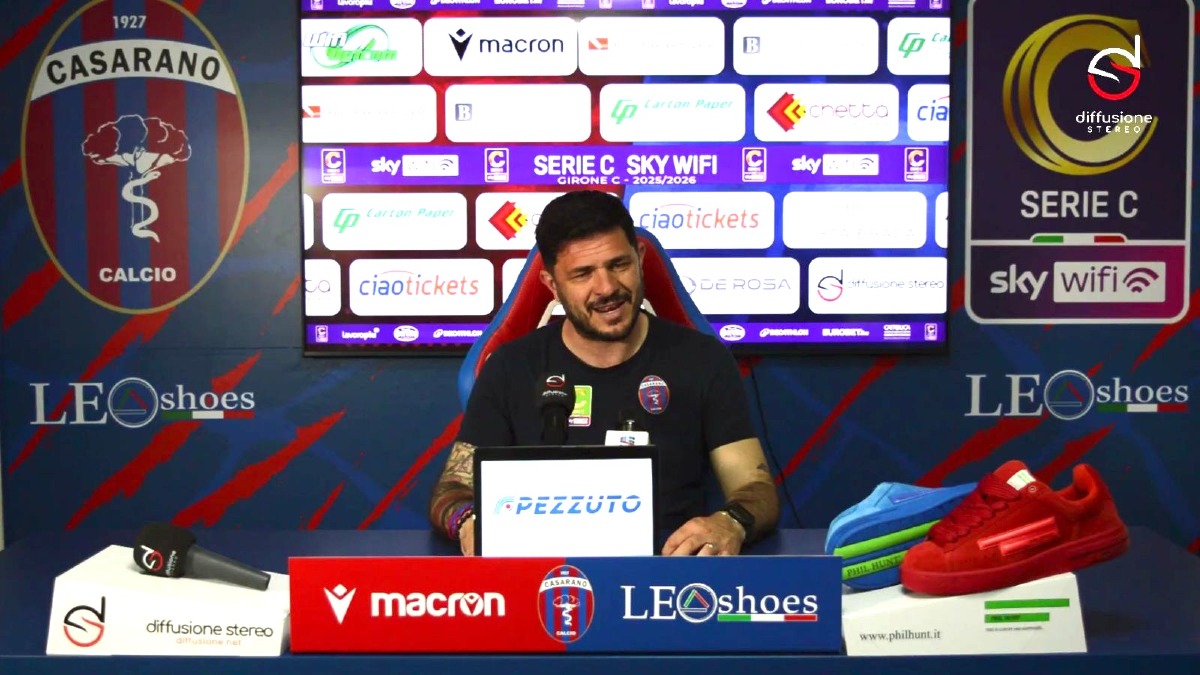 Casarano-Crotone 1-2, Di Bari: "Perdere così fa male, ma sono orgoglioso" -  Foto Youtube Casarano 