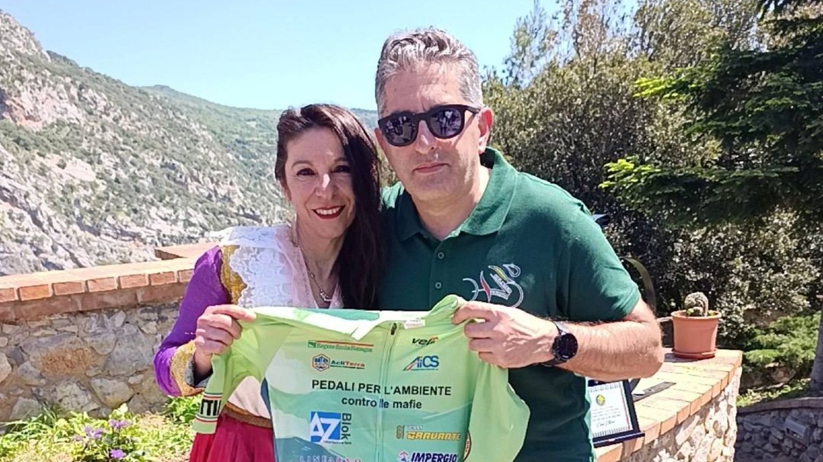 Civita ricorda Ettore Maldera: inaugurato il memoriale del ciclista - Foto Fabrizio Barbieri 