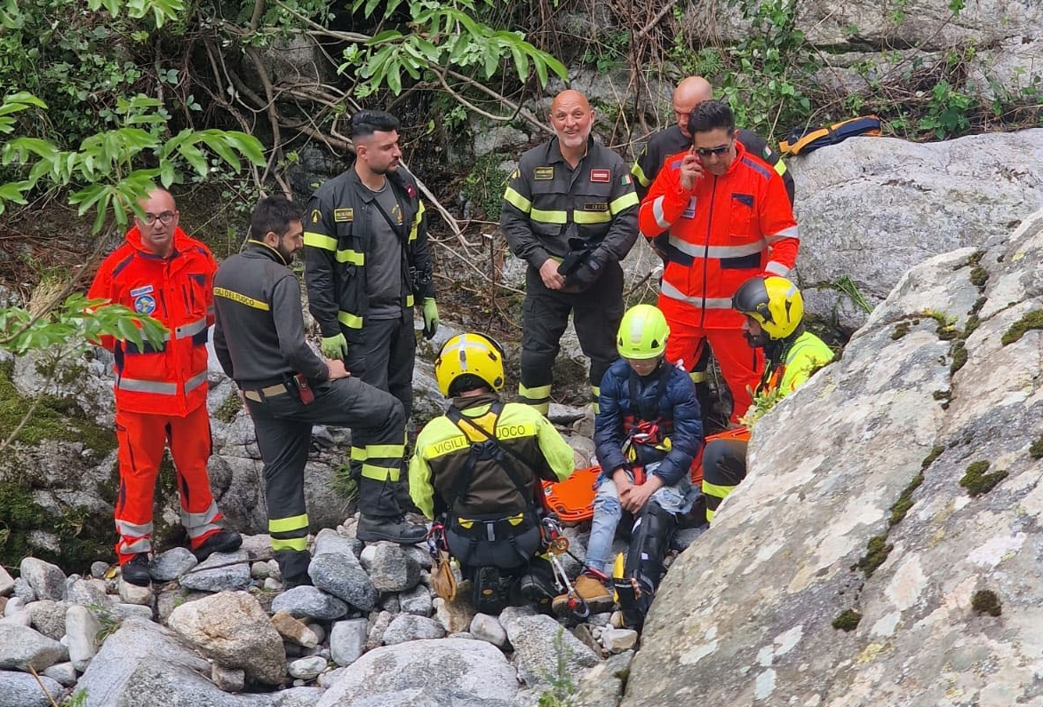 Petilia Policastro, giovane salvato nei boschi di Santa Spina: soccorsi decisivi - Foto: Uff. Stampa Comune di Petilia Policastro