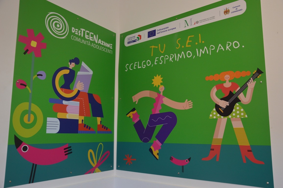 Catanzaro, nasce “DesTEENazione”: nuovo spazio per i giovani nel cuore del centro storico - Foto: Uff. Stampa Comune di Catanzaro