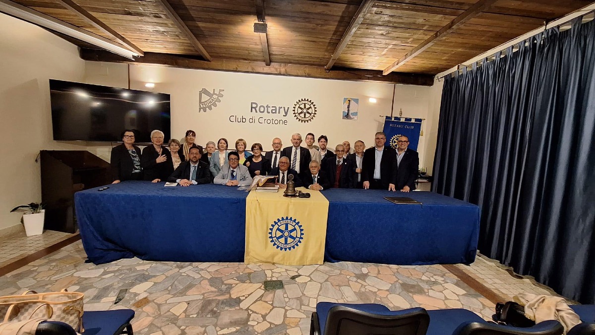 Il Rotary Club di Crotone ospita una delegazione del Rotary Club di Dorgali - Foto: Uff. Stampa Rotary Club Crotone