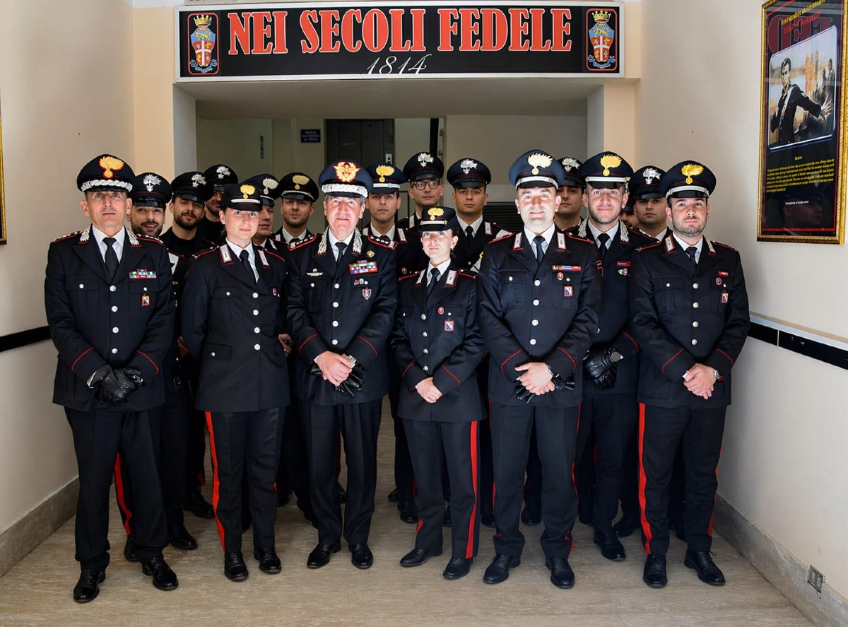 Carabinieri - Il Generale Domizi a Crotone: focus su sicurezza e collaborazione istituzionale - Foto Uff. Stampa Carabinieri Crotone 