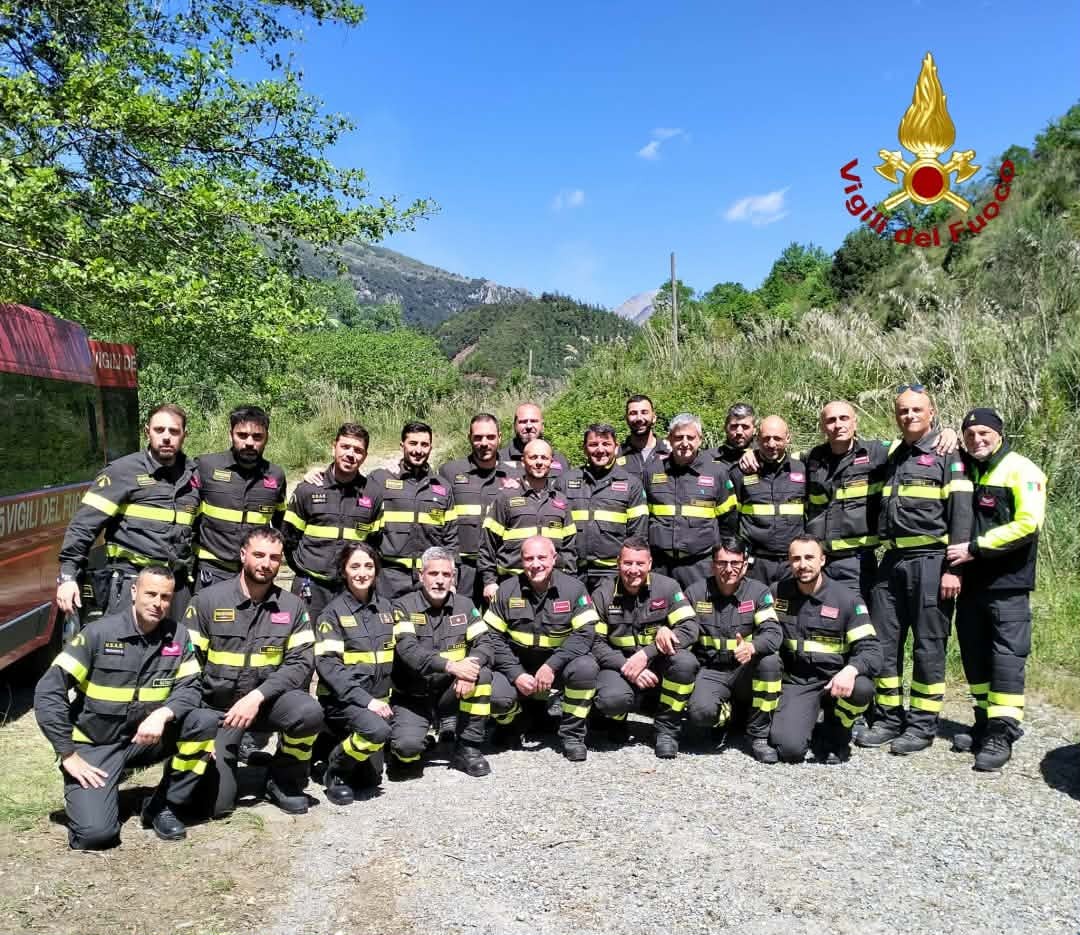 Concluso a Scalea il corso SFA dei Vigili del Fuoco: formazione specialistica per il soccorso fluviale - Foto: Uff. Stampa Comando dei Vigili del Fuoco di Cosenza