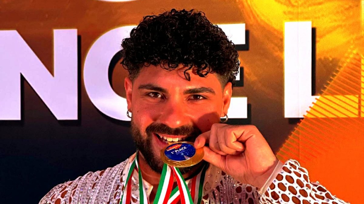 Davide Nicoletta trionfa a Torino: oro in Bachata e bronzo in Salsa - Foto Uff. Stampa Dancing Club 