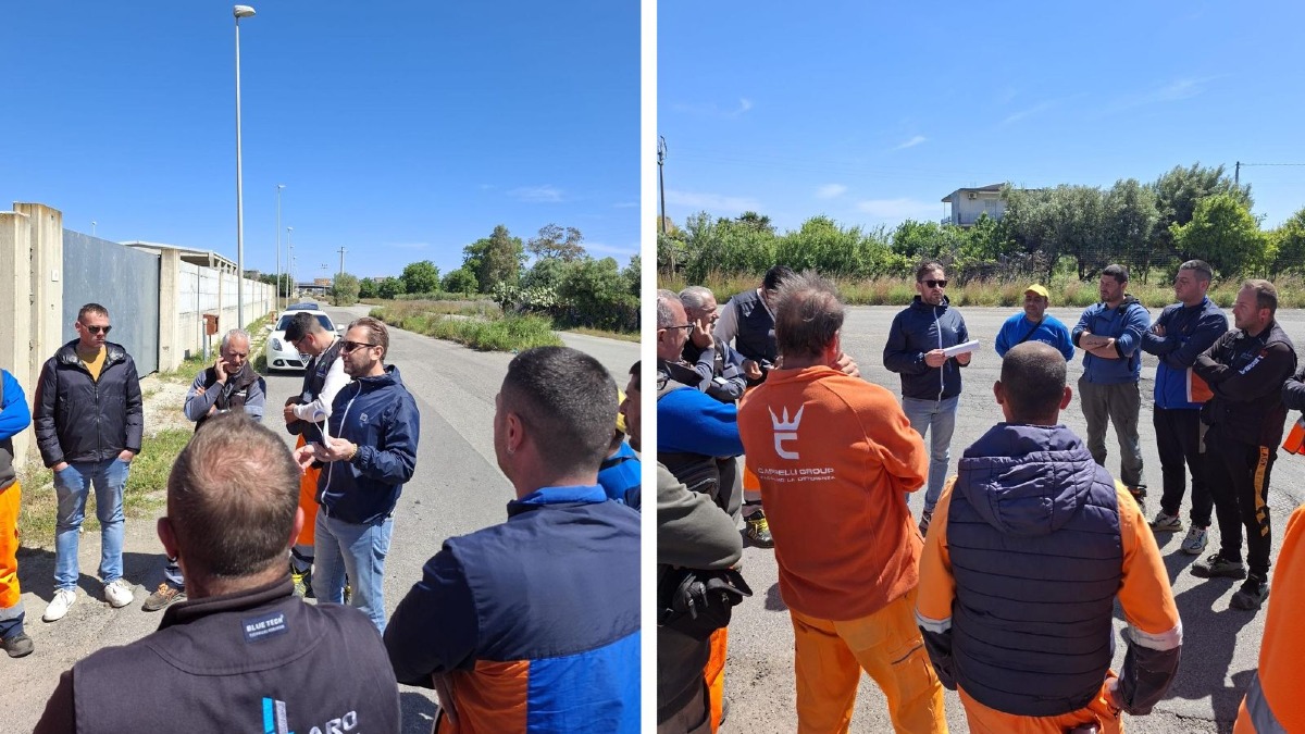 Cirò Marina, igiene ambientale: stato di agitazione per la sicurezza - Foto Uff. Stampa Confial 