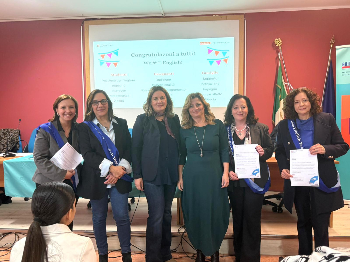 Corigliano-Rossano - Oltre 70 certificazioni Cambridge e tre eccellenze C2 - Foto: Ufficio stampa IIS L. Palma Green Falcone Borsellino