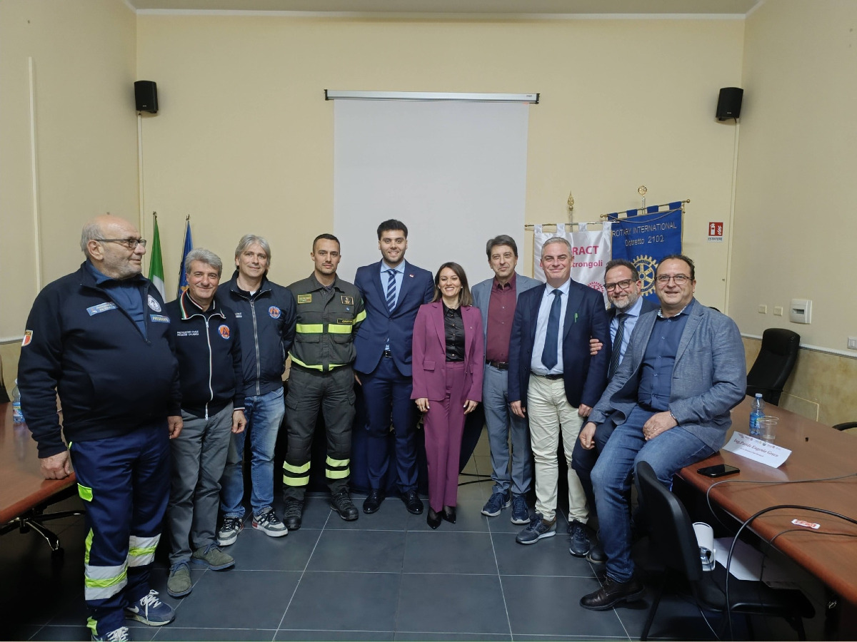 Strongoli - Confronto su dissesto e prevenzione con il Rotaract - Foto: Ufficio stampa Rotaract Club Strongoli