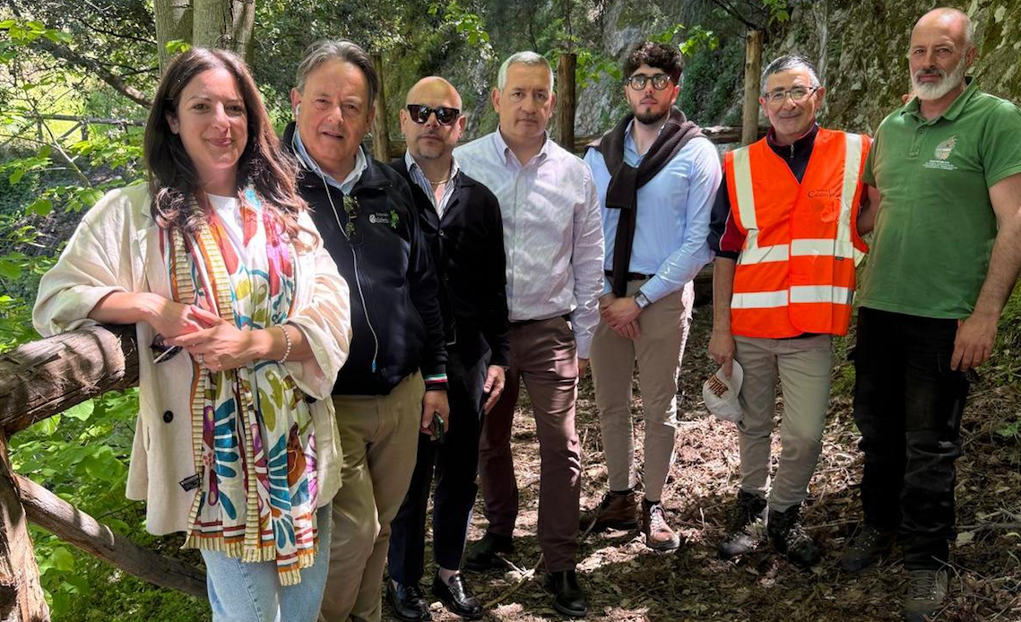 Catanzaro, Parco Li Comuni: sopralluogo sulla rinascita della Pineta di Siano - Foto: Uff. Stampa Comune di Catanzaro