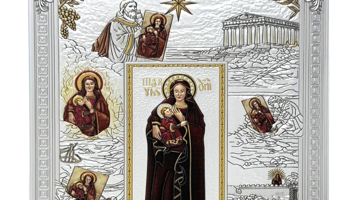 Crotone, Michele Affidato racconta la Madonna di Capocolonna in un bassorilievo - Foto Uff. Stampa Michele Affidato orafo