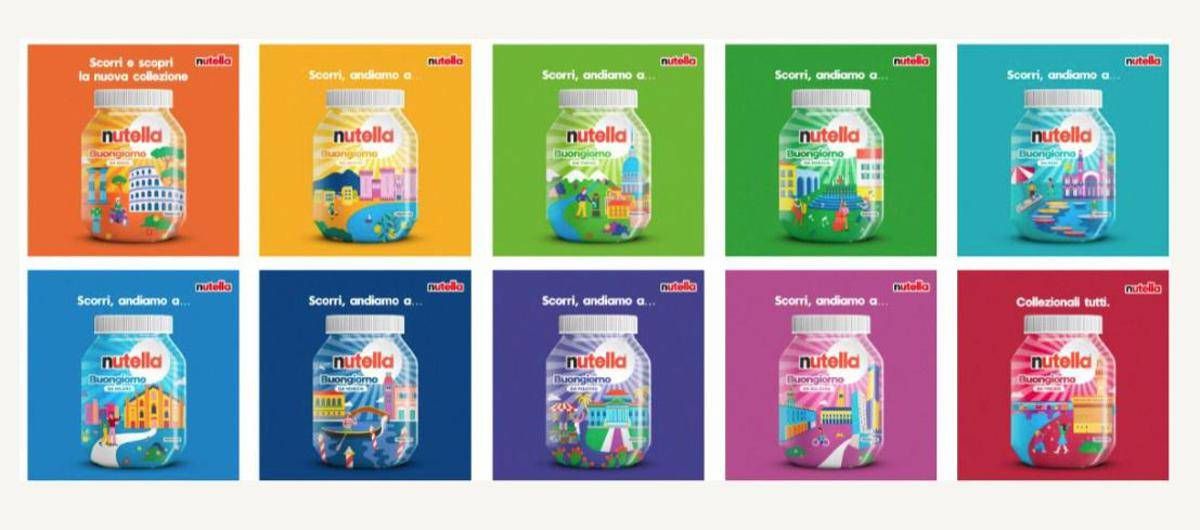 Nutella Buongiorno, la nuova limited edition dedicata a 10 città d’arte italiane﻿ - 