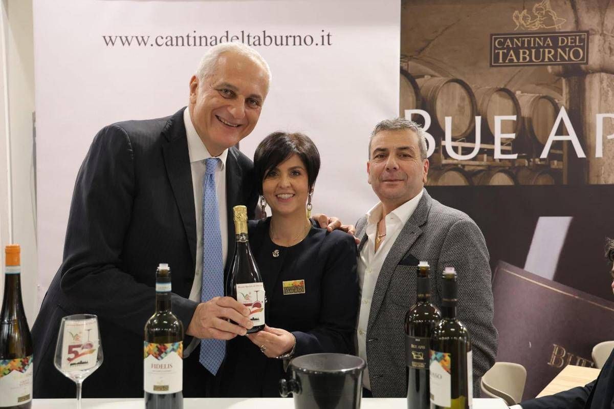 Vinitaly, Cantina del Taburno gruppo Rillo protagonista con degustazioni esclusive e focus sui vini del Sannio - 