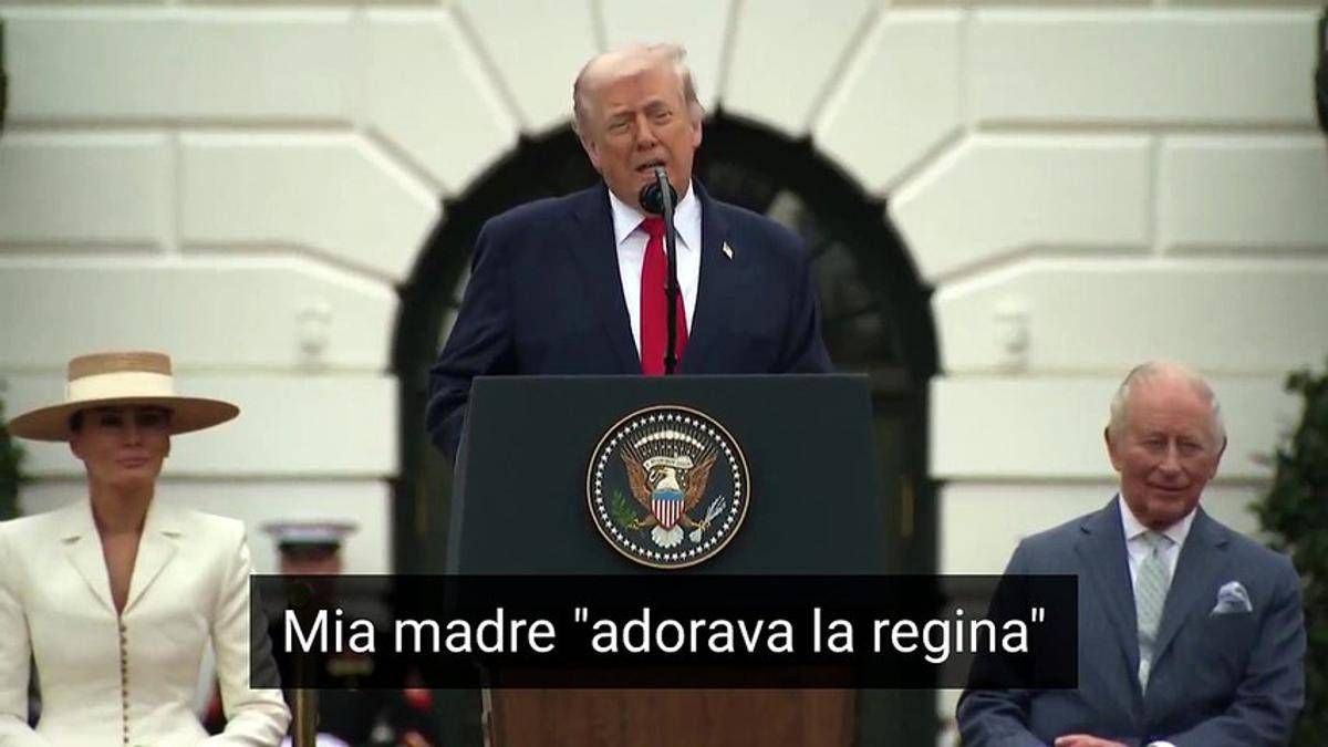 Trump: "Mia madre aveva una cotta per Carlo". L'imbarazzo del re alla Casa Bianca - 