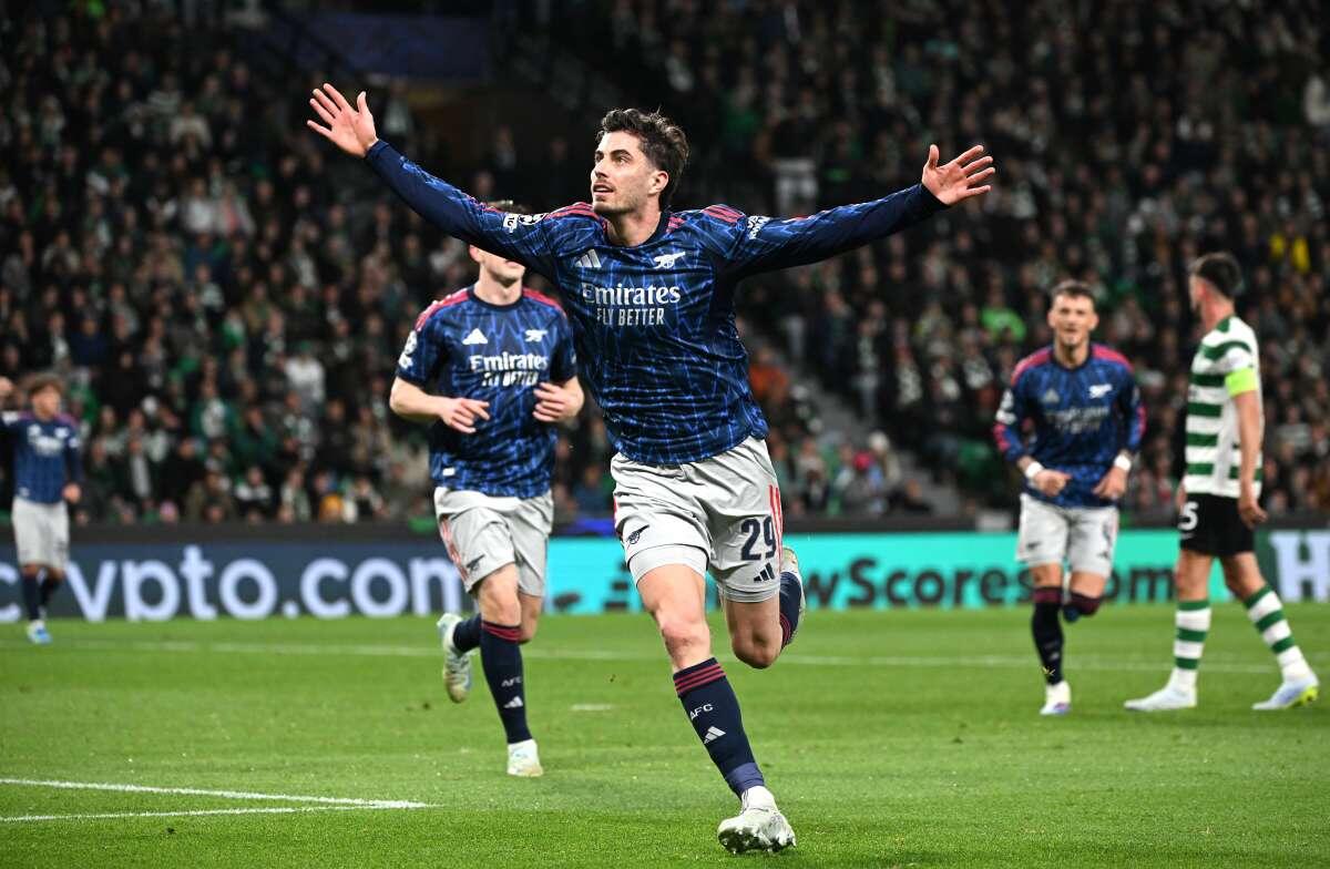 Decide Havertz, Arsenal corsaro sul campo dello Sporting Lisbona - 