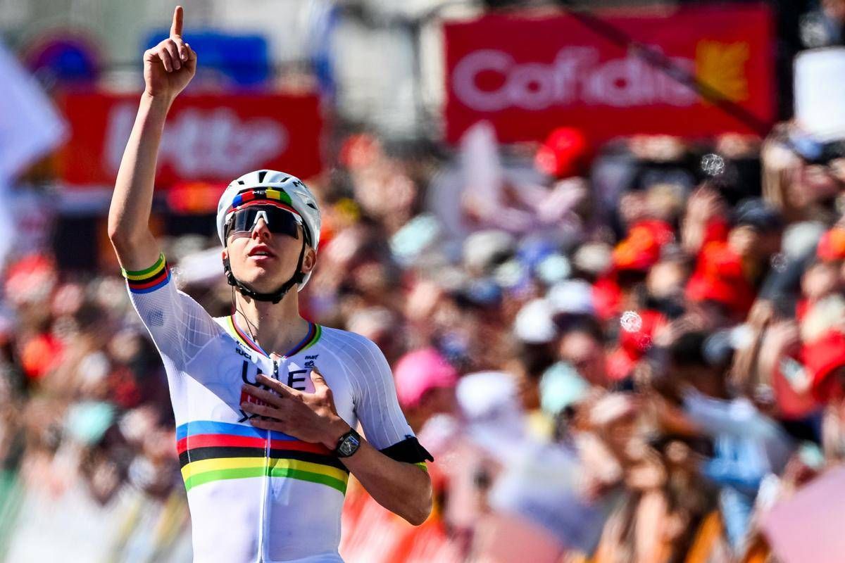 Liegi-Bastogne-Liegi, ancora Pogacar: successo e dedica al compagno di squadra morto - 