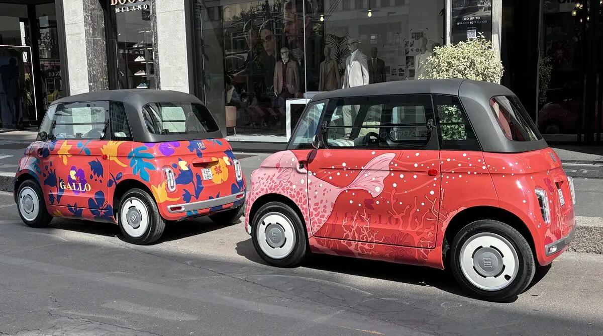 Fiat Topolino Corallo protagonista alla Milano Design Week - 