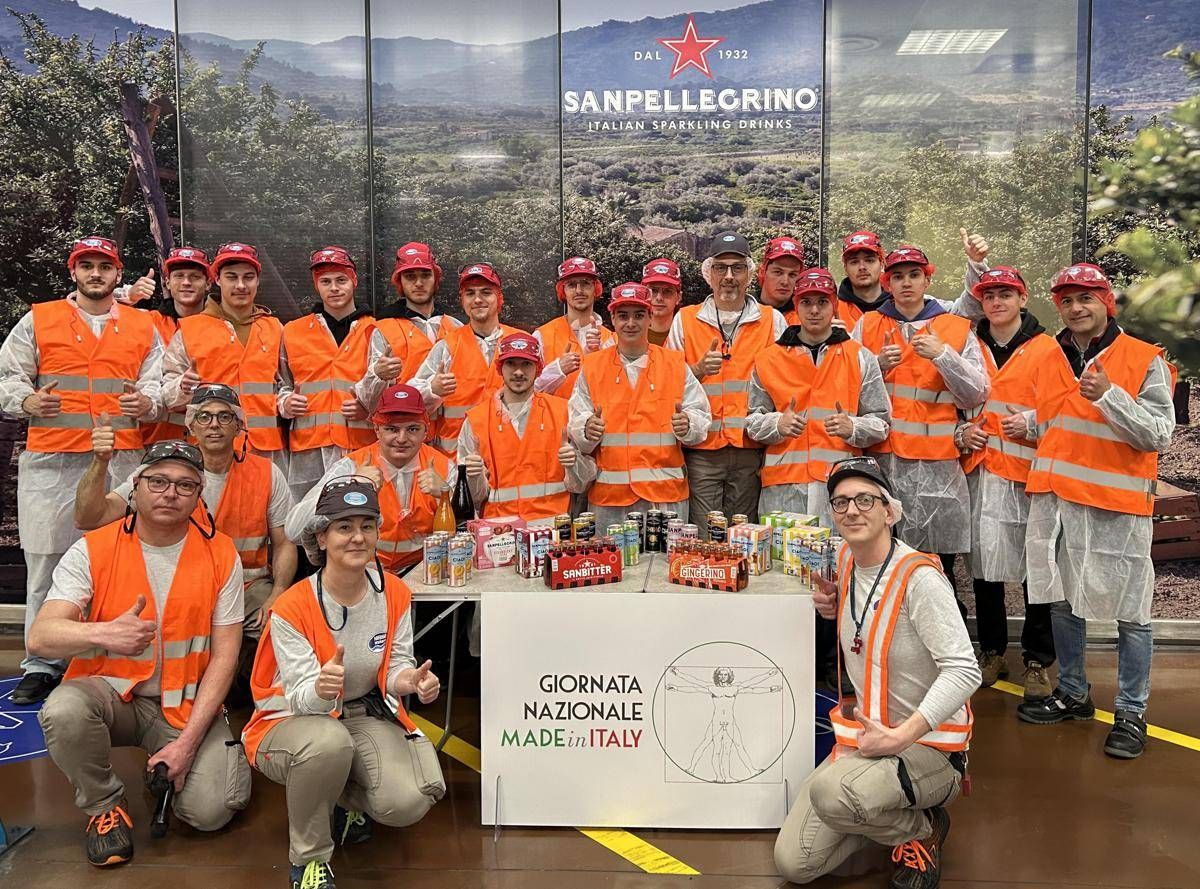 Sanpellegrino celebra il Made in Italy aprendo alle scuole porte stabilimento di San Giorgio in Bosco - 