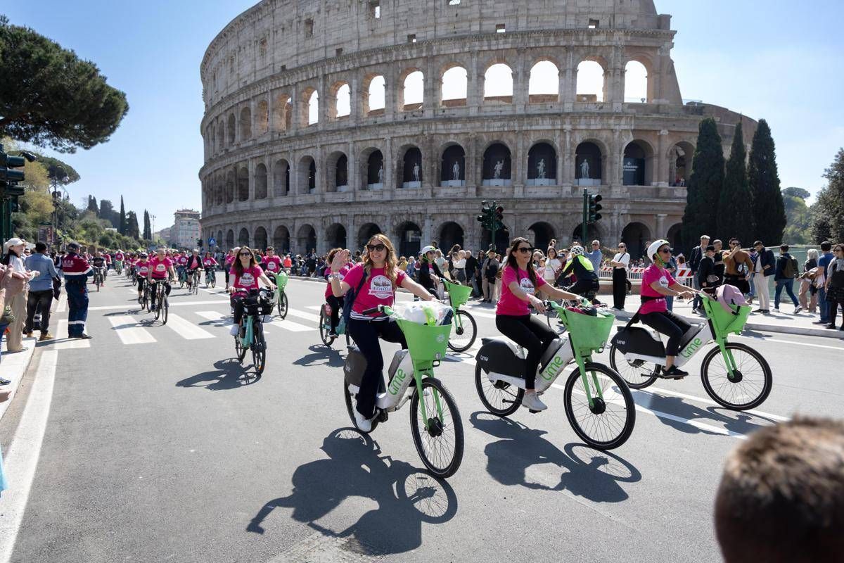 'Bicinrosa' torna a Roma, sport e prevenzione contro il cancro al seno - 
