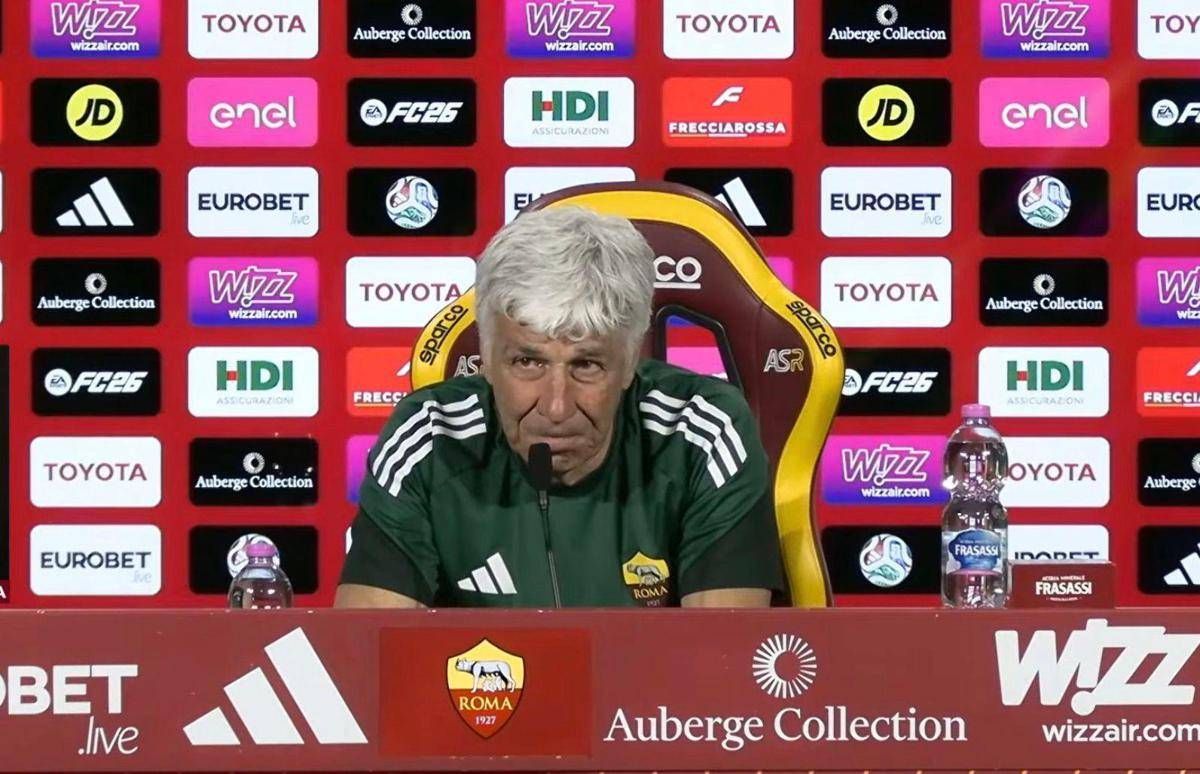 Gasperini: "Sorpreso da Ranieri". Poi ricorda gli anni all'Atalanta, si commuove e lascia conferenza stampa - 