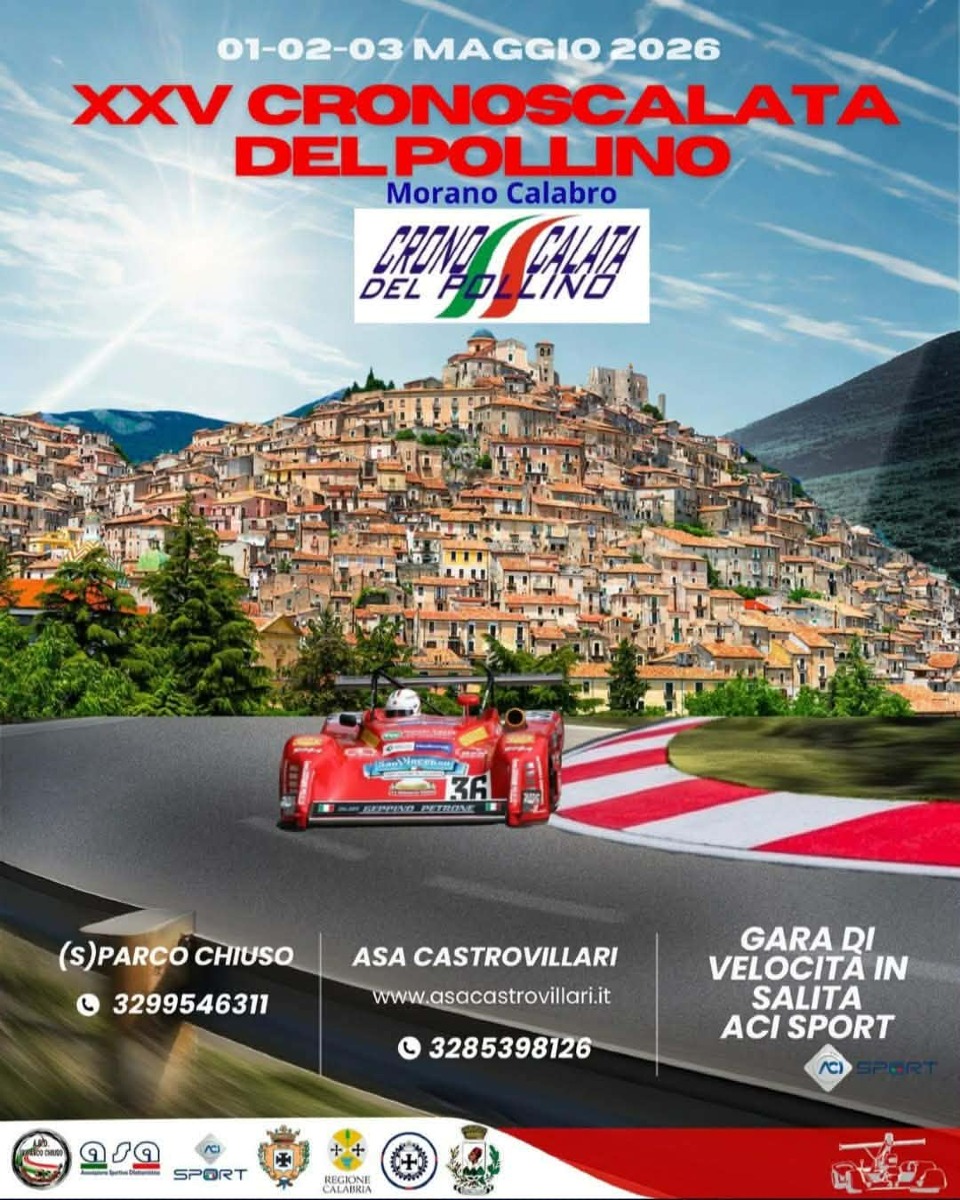 XXV Cronoscalata del Pollino - ASA Castrovillari (U.S. Asa Castrovillari - Locandina - 08.04.2026