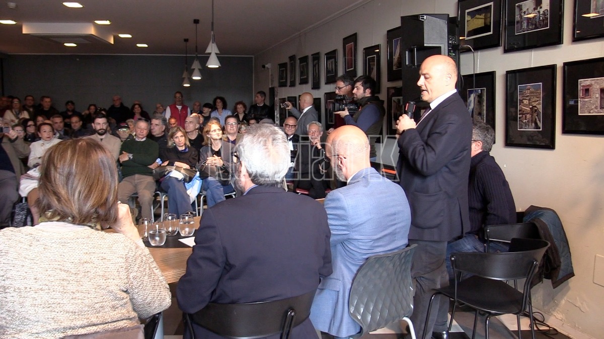 Presentazione Giuseppe Trocino - Centrosinistra - Foto redazione 8.04.2026