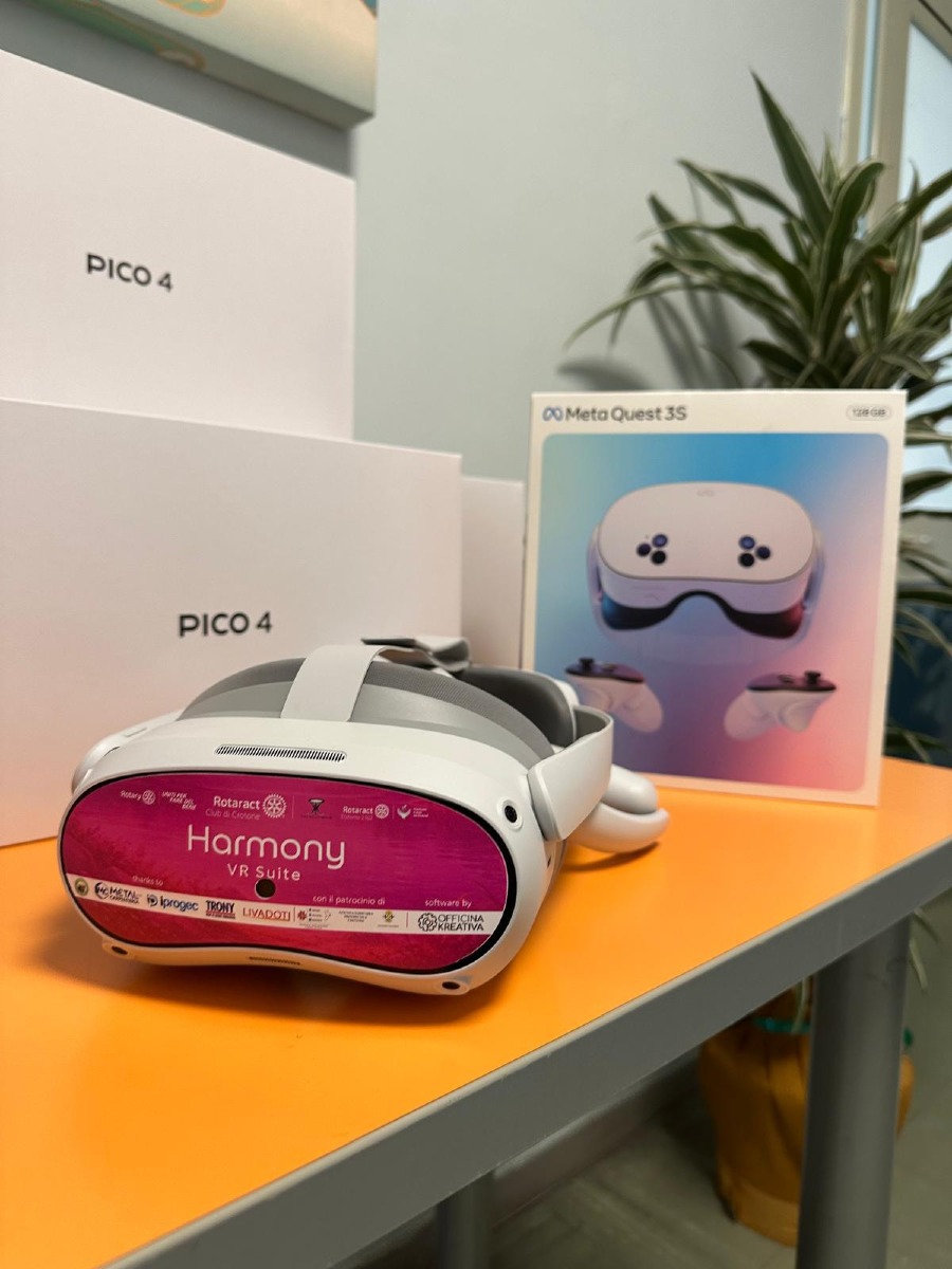 Harmony VR Suite - Ospedale di Crotone Oncologia - Foto: Uff. Stampa Asp di Crotone 15.04.2026