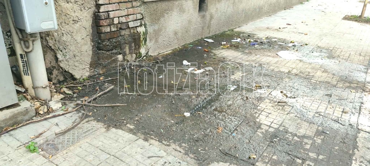 Corso Messina - Sversamento acqua (Redazione - 16.04.2026)