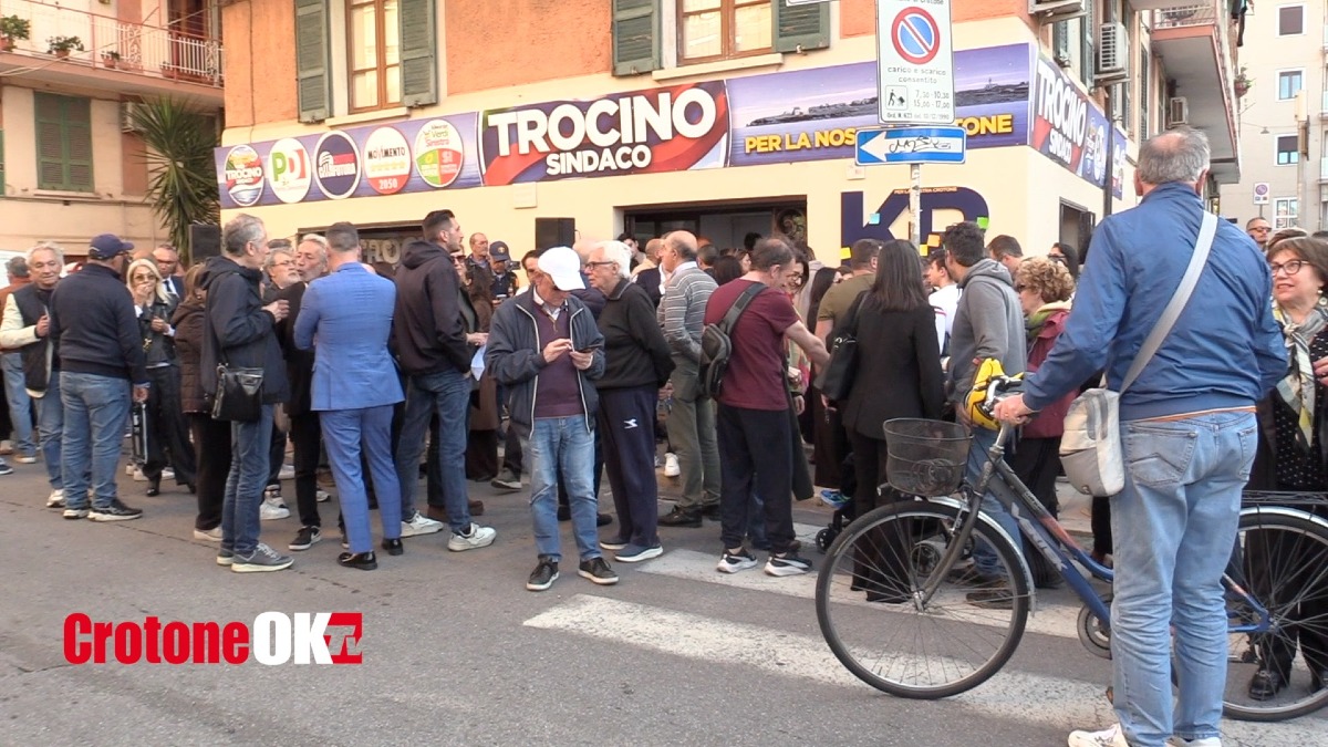 Inaugurazione sede elettorale Giuseppe Trocino  - Foto Redazione