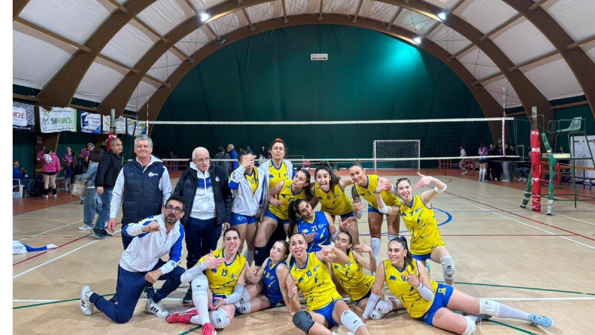 Pallavolo Rossano in finale: Napoli ko 3-1, sfida decisiva contro Trani - Foto Uff. Stampa Pallavolo Rossano