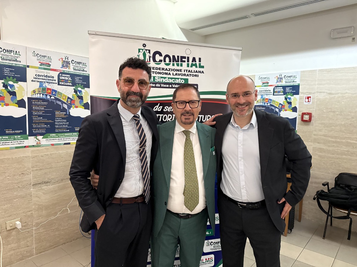 CONFIAL sceglie Crotone per il Primo Maggio 2027: sviluppo e lavoro al centro