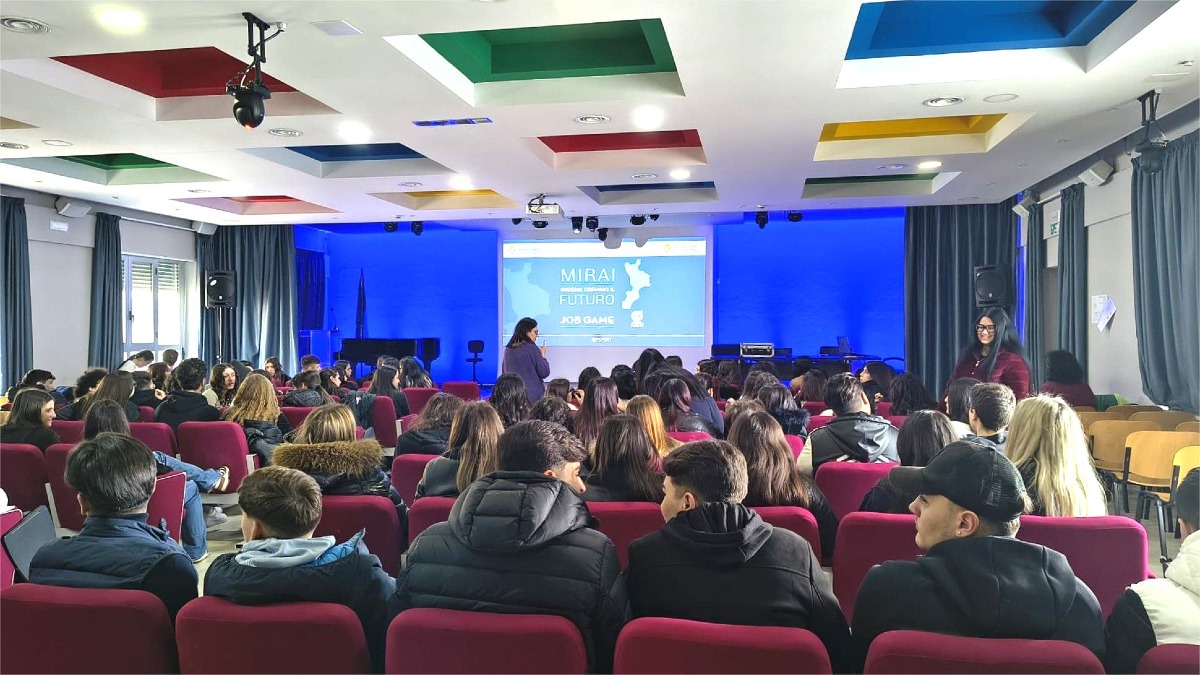 Mirai Job Game: cinque classi per la finale, c'è anche Lamezia Terme e S. Giovanni in Fiore - Foto: Uff. Stampa Mirai Job Game