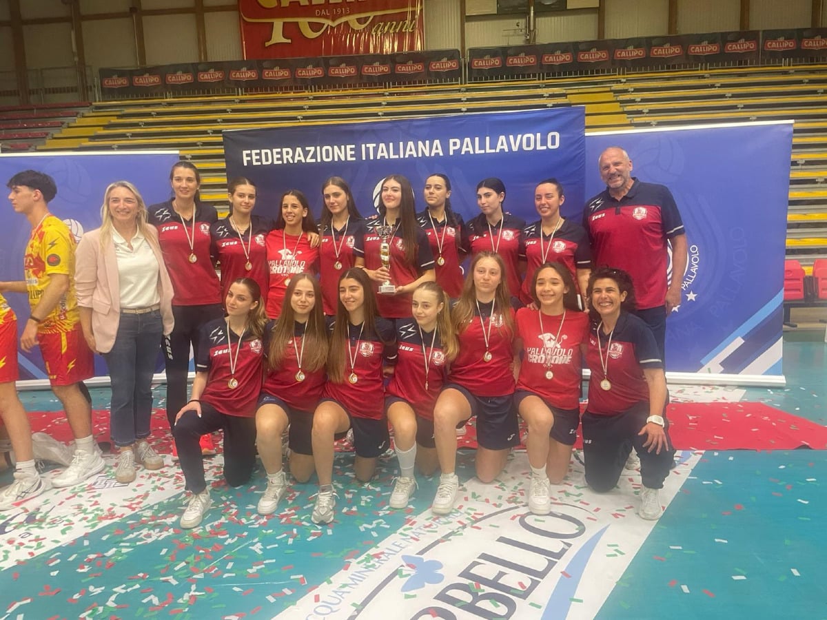 La Pallavolo Crotone campione regionale Under 16, si vola alle finali nazionali - Foto: Ufficio stampa Pallavolo Crotone