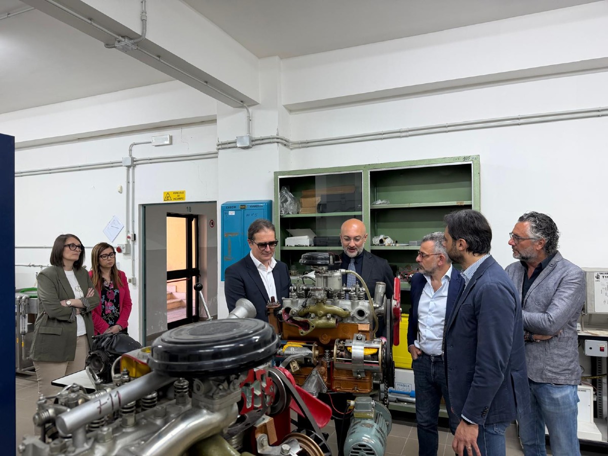 Corigliano-Rossano, IIS Majorana, Faragalli: “Scuola d’avanguardia” - Foto: Uff. Stampa IIS Majorana 