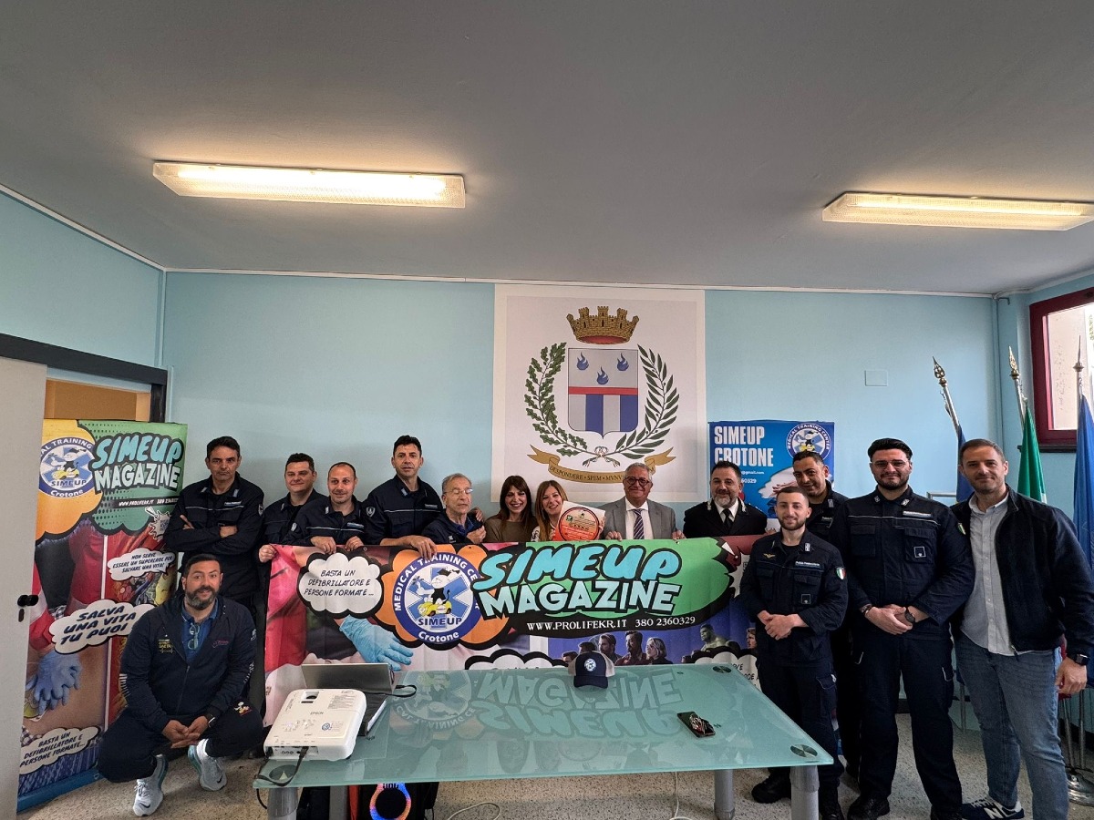 Crotone, al via il progetto “Casa Circondariale Solidale CardioProtetta”  - Foto: Uff. Stampa Simeup Crotone