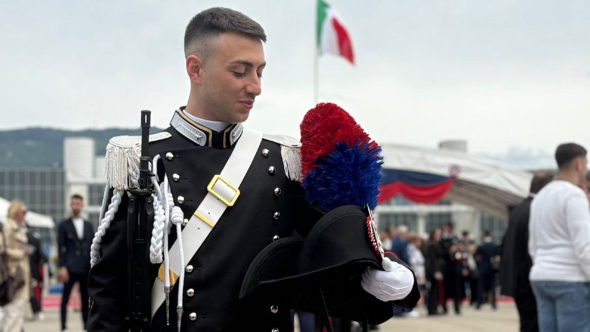 Un nuovo carabiniere crotonese nell’Arma: ha giurato Antonio Donadio - 