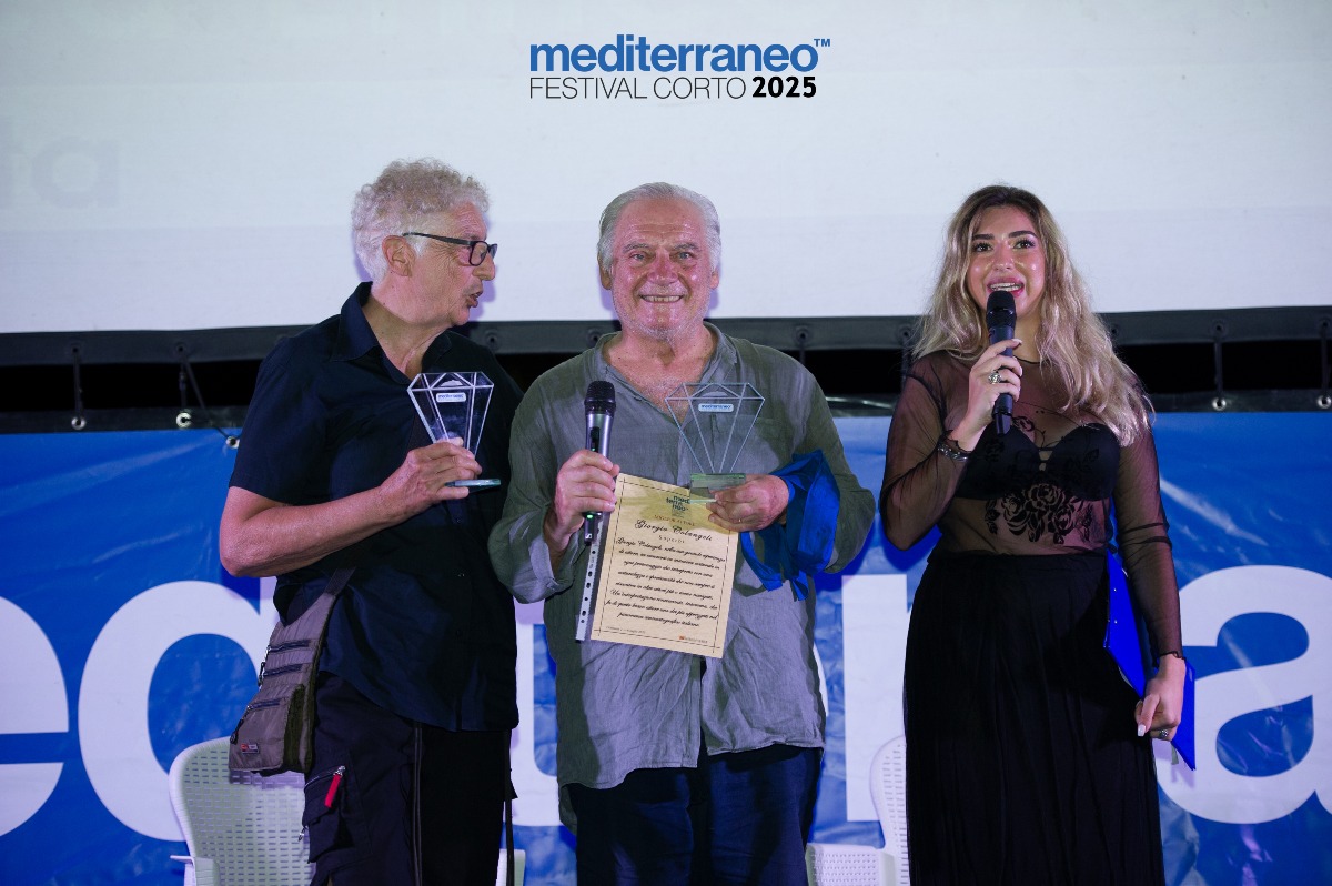 Giorgio Colangeli testimonial della 16ª edizione del Mediterraneo Festival Corto a Diamante - Foto: Uff. Stampa Mediterraneo Festival Corto