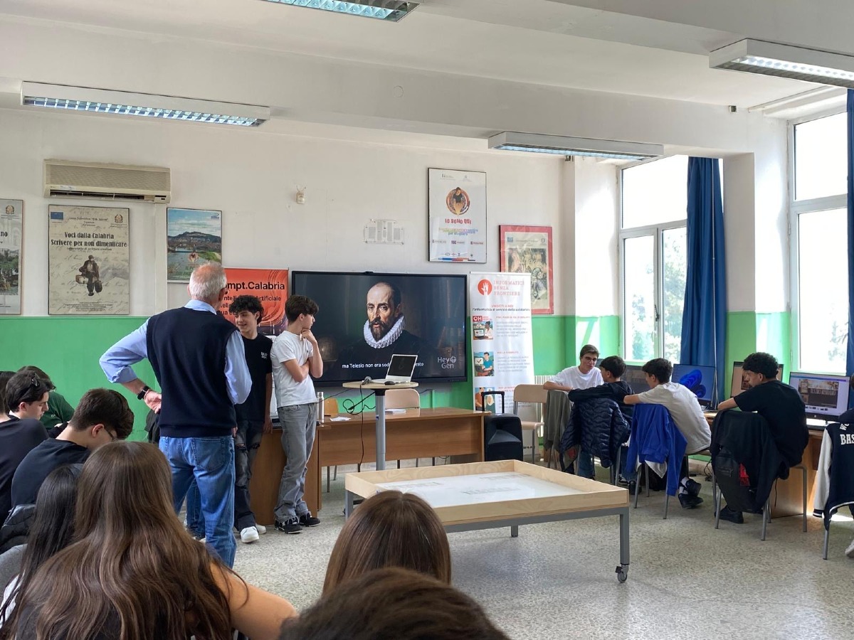 Cosenza, gli studenti del Liceo “G.B. Scorza”  protagonisti nel progetto “Prompt Calabria”  - Foto: Uff. Stampa Liceo “G.B. Scorza”