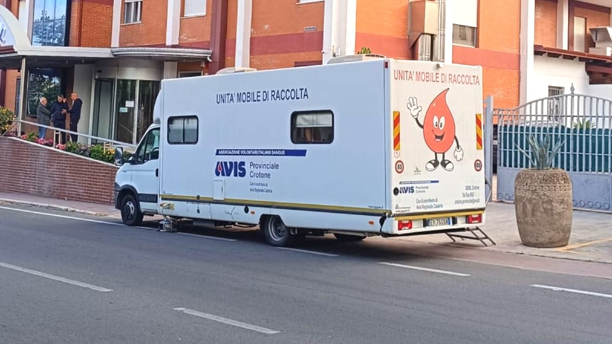 Avis Crotone e Marrelli Hospital, raccolte 32 unità di sangue - Foto Uff. Stampa Avis Crotone 