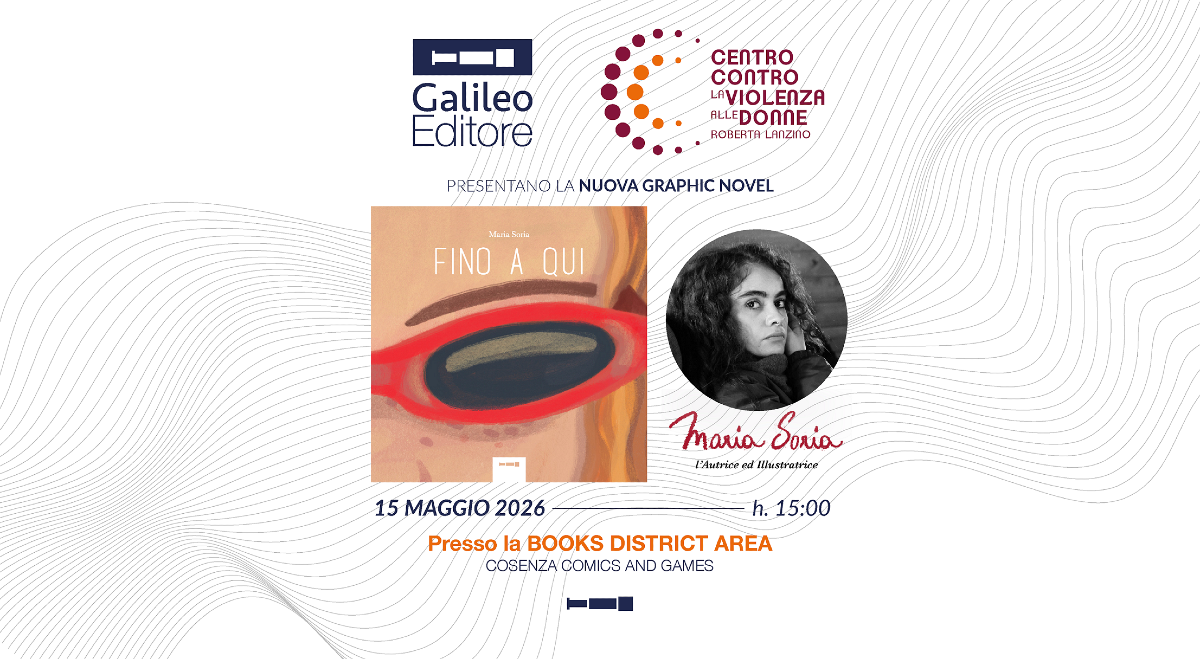 Cosenza - Una graphic novel per parlare ai giovani di violenza e libertà - Foto: Ufficio stampa Cosenza Comics & Game 2026