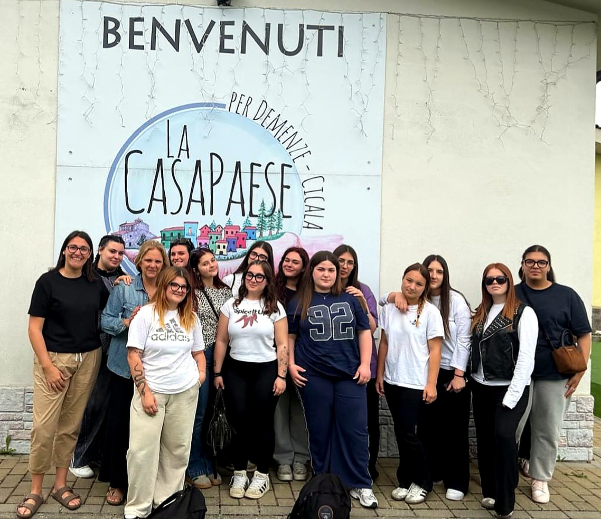Dalle Marche a Cicala per imparare la cura: studenti in formazione a CasaPaese - Foto: Uff. Stampa Fondazione Ra.Gi 