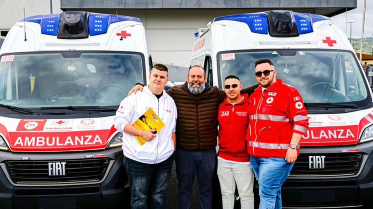 Croce Rossa Crotone, arrivano due nuove ambulanze per il territorio