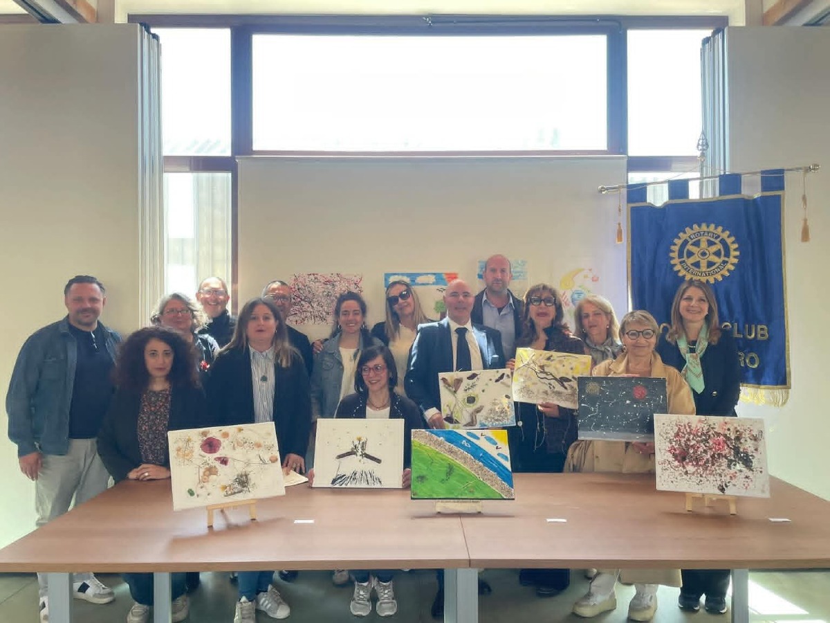 Il Rotary Club Catanzaro conclude il laboratorio di narrazione e arti visive  - Foto: Uff. Stampa Comune Rotary Club Catanzaro 