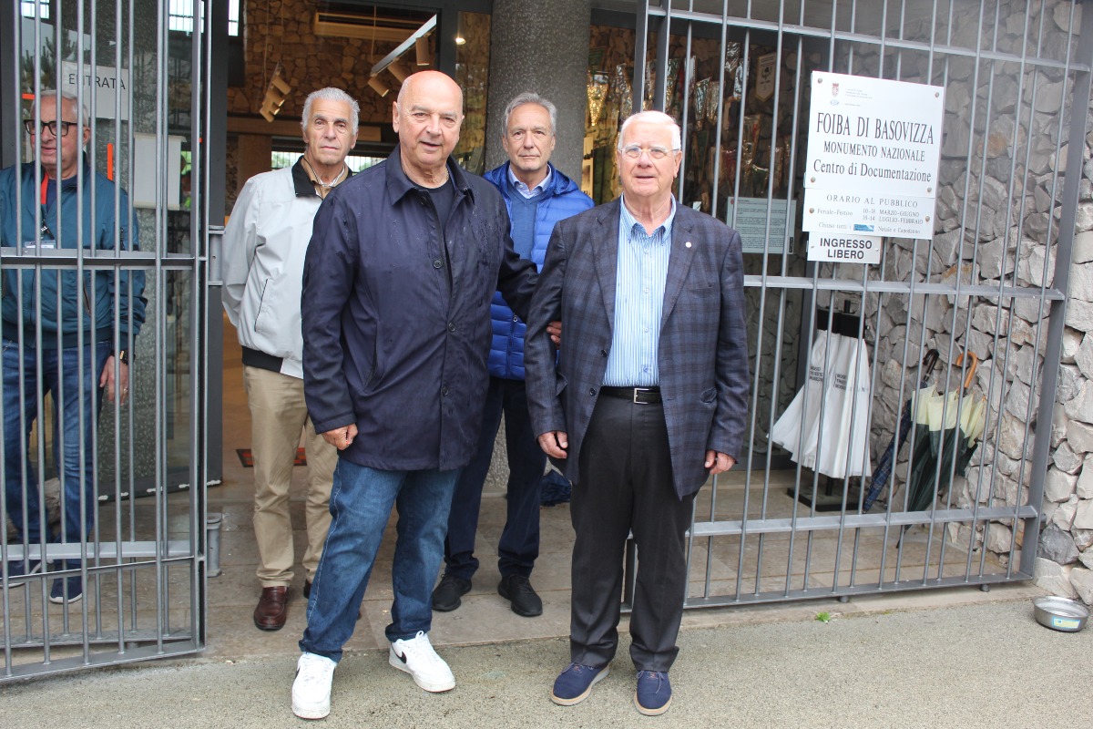 Foiba di Basovizza: la delegazione A.N.I.O.C. omaggia le vittime  - Foto: Uff. Stampa A.N.I.O.C.