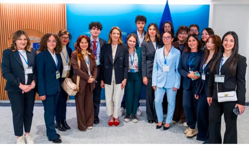 Cosenza - Il Liceo G.B. Scorza ambasciatore dell’Europa a Bruxelles - Foto: Ufficio stampa Liceo G.B. Scorza
