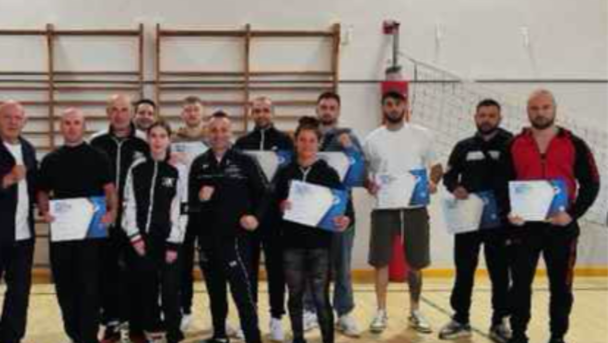Nuovi Istruttori Nazionali di Muay Thai: tra i promossi anche il petilino Carmine Castagnino - Foto: Uff. Stampa Carmine Castagnino